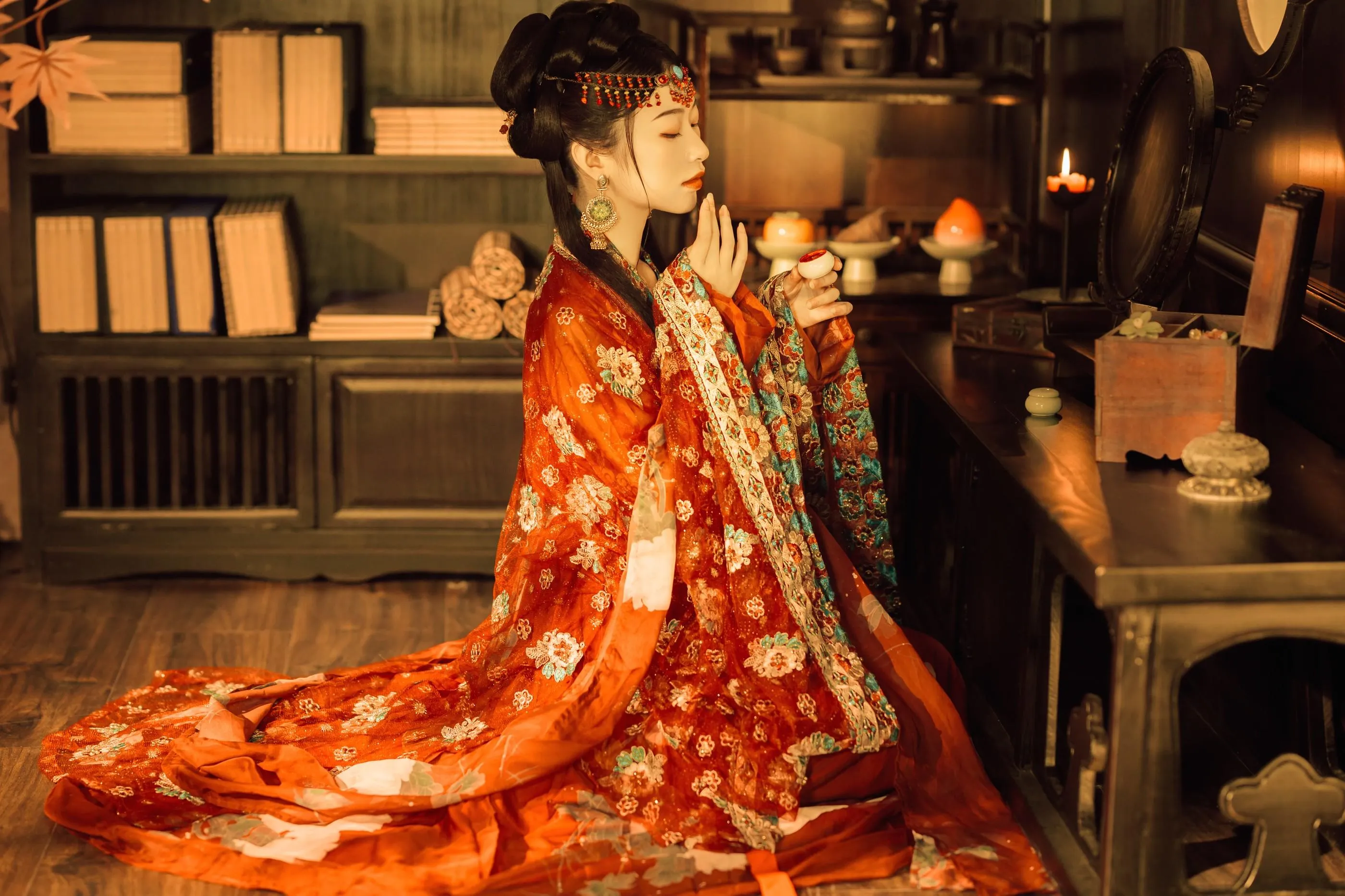[YITUYU艺图语]2021.09.07 红鸾星动 白糖蘸豆花 [21P]插图5